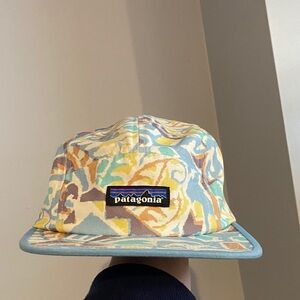 Patagonia Abstract Pattern Cap - Blue, Yellow, Brown